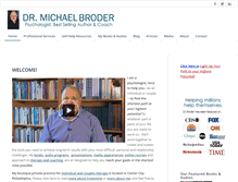 Tablet Screenshot of drmichaelbroder.com